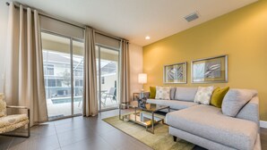 Casa de ciudad, 3 habitaciones | Área de sala de estar
