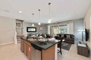 Townhome, 4 Bedrooms | Living area