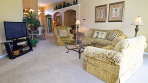 Living area - Windsor Palms Resort 2231 (Kissimmee)
