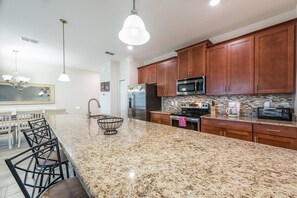 Townhome, 4 Bedrooms | Private kitchen | Microwave, oven, stovetop, dishwasher - Storey Lake 3153 (Kissimmee)