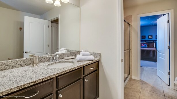 House, Multiple Beds | Bathroom sink - Windsor at Westside 8887 (Kissimmee)