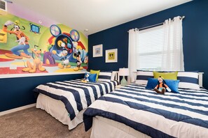 Departamento, 3 habitaciones | Habitación temática infantil