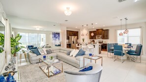 Townhome, 4 Bedrooms | Living area