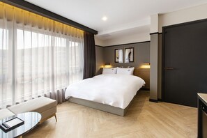 Superior Double Room | Blackout curtains, free WiFi, bed sheets - Browndot Hotel Yeonhwari (Busan)