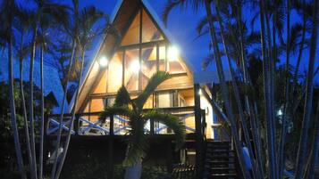 Front of property – evening/night