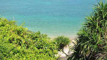 Beach nearby, white sand