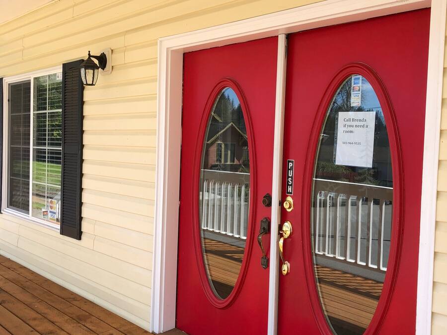 Facciata della struttura