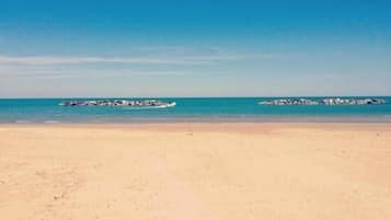Beach nearby, white sand