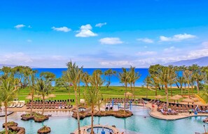 Una piscina climatizada