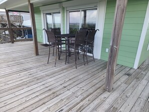 Outdoor dining - Camp PJs - Coastal Realty Group (Grand Isle)