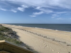 Beach nearby, sun-loungers