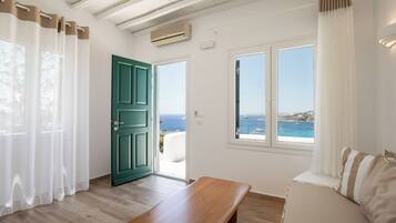 Suite, Meerblick | Wohnbereich