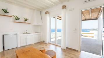 Suite, vue mer | Coin séjour