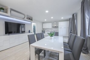 Apartment, 2 Bedrooms (Glicine) | Living area | LED TV - Guest House Foligno Porta Romana (Foligno)