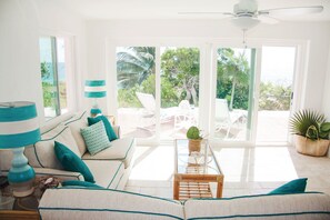 TV, DVD player - Coral Beachside - Private Beach Resort (Greenwood)