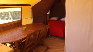 Living area - Camping de Penn-Enez (Landeda)
