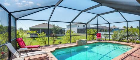 Una piscina climatizada