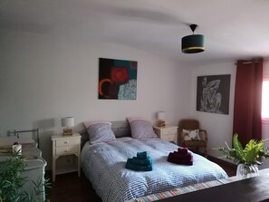 1 bedroom, iron/ironing board, travel cot, free WiFi