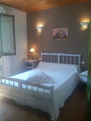 Suite, 2 Double Beds | 1 bedroom, desk, iron/ironing board, cots/infant beds