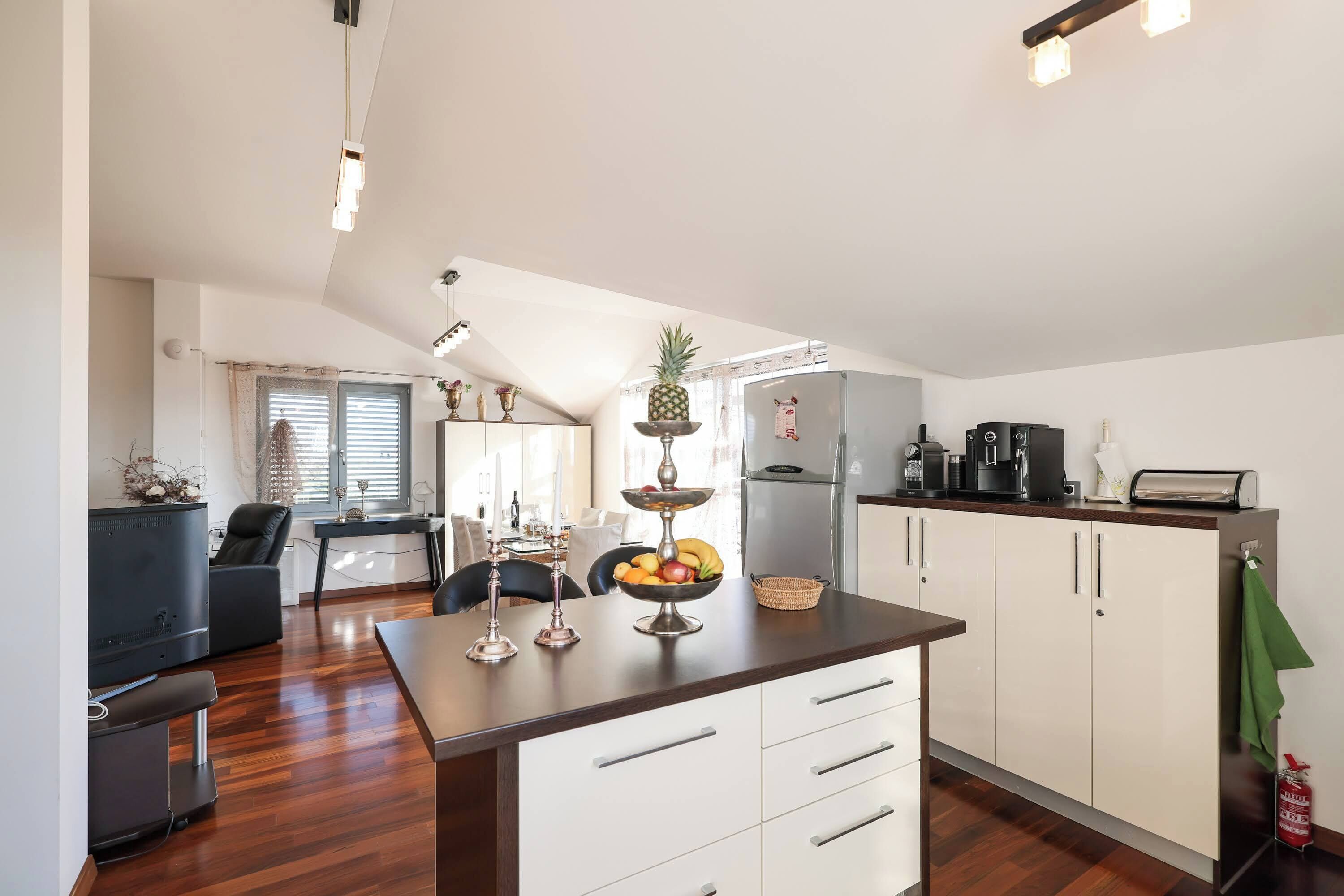 Apartment, Meerblick | Eigene Küche | Großer Kühlschrank, Ofen, Herdplatte, Geschirrspüler