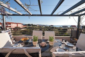 Vue sur la plage/l’océan