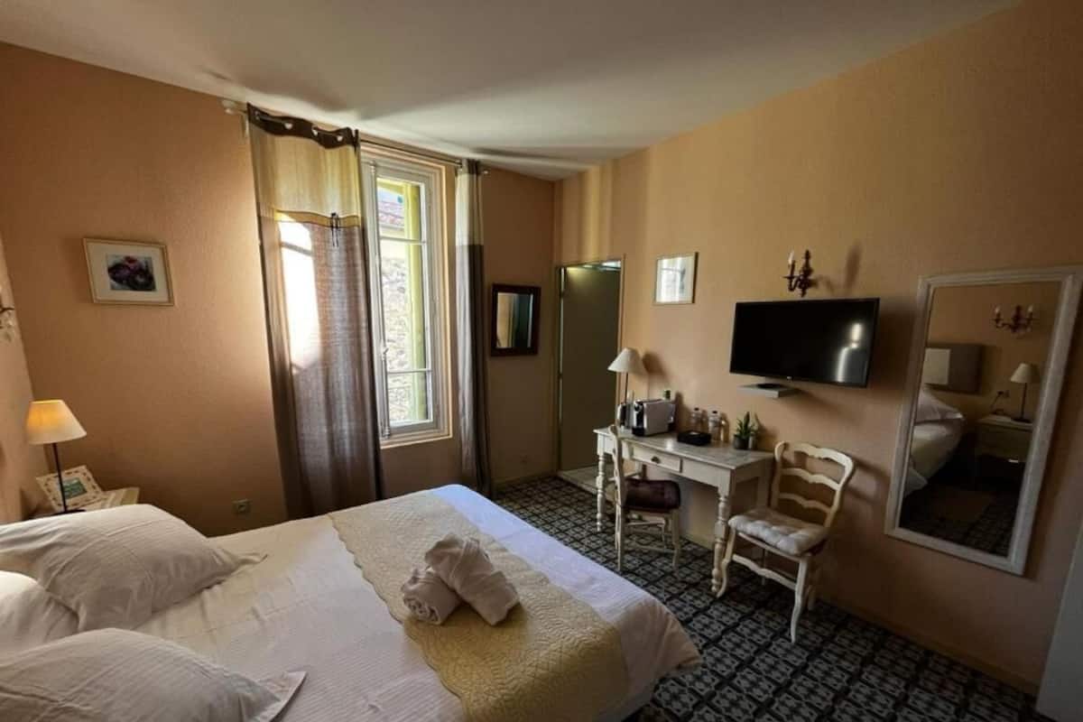 Doppelzimmer | Schreibtisch, kostenloses WLAN