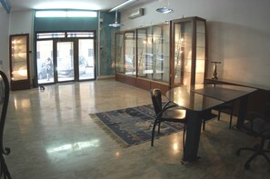 Entrée de l’hébergement