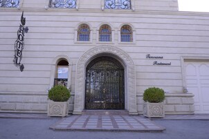 Voorkant van accommodatie