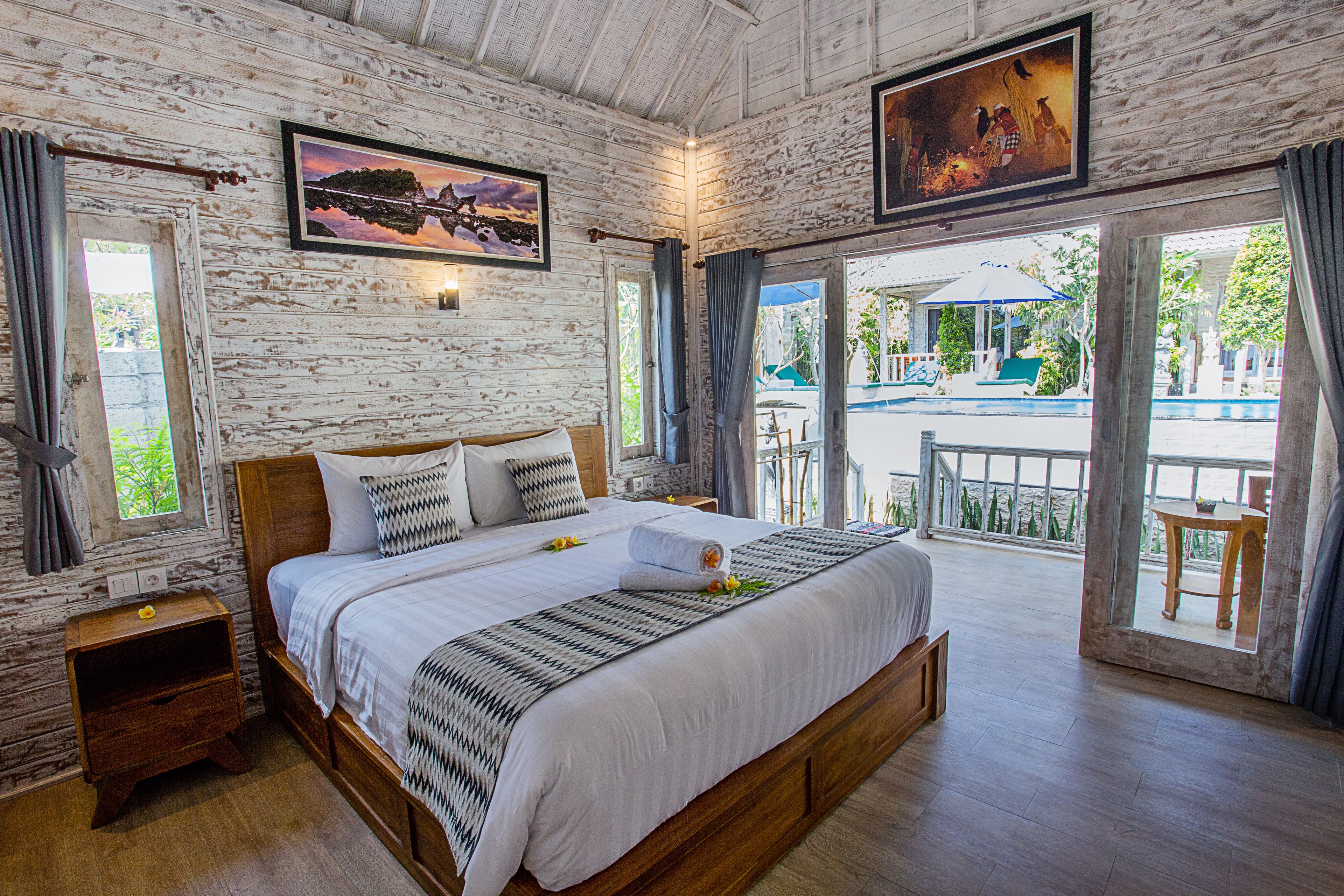 Kamar Double Deluks | Minibar, meja kerja, tirai kedap cahaya, dan tempat tidur lipat/tambahan