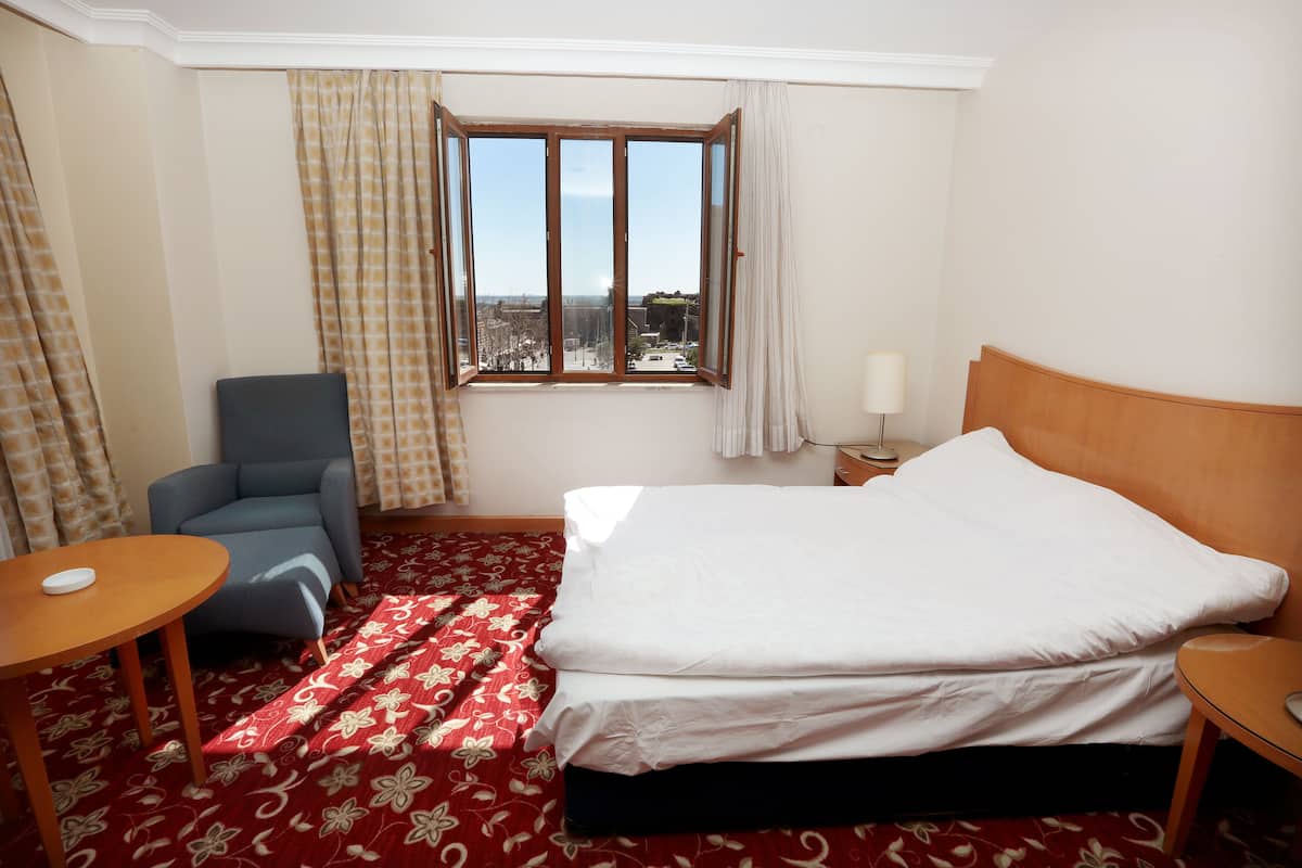 standard single room | desk, laptop workspace, free wifi, bed sheets