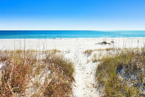 On the beach - Tranquility Base – Beachfront | Pet Friendly | Gulf and Lagoon Views (Gulf Shores)