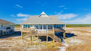 Exterior - Beachfront | Pet Friendly | Gulf and Lagoon Views (Gulf Shores)
