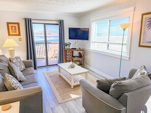 TV - Inlet Point Villas #4C! Relax & Recharge in Cherry Grove’s Most Peaceful Corner (North Myrtle Beach)