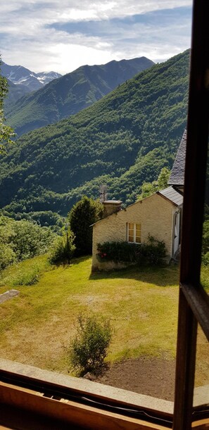View from property - CHALET AT THE FOOT OF THE CHEMIN DE ST-JACQUES WITH STUNNING VIEW (GEDRE)