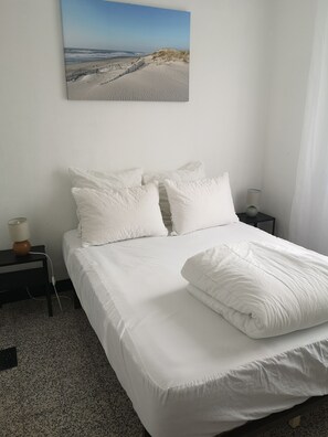 1 chambre, fer et planche à repasser, Wi-Fi gratuit
