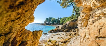 Maison Neuve Plain pied 4 * 500 m from Cap Coz beach  