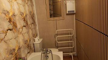 Hair dryer, towels
