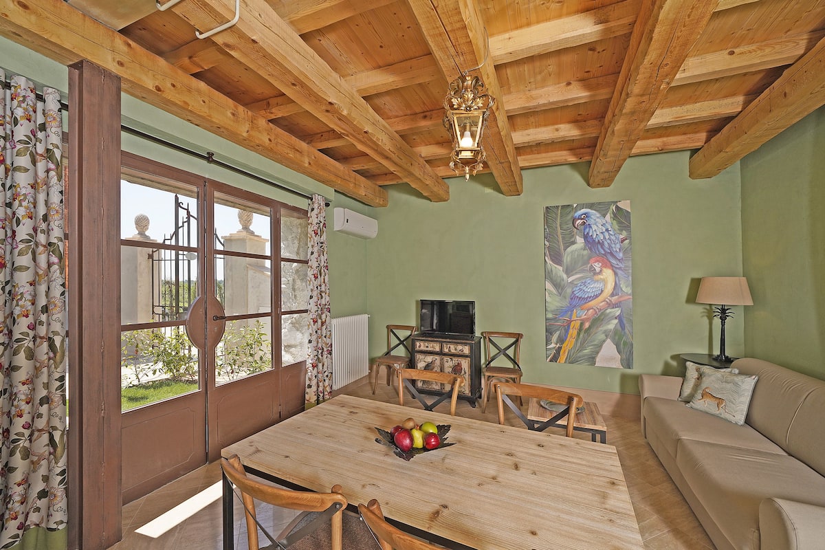 Appartement, 2 chambres, terrasse (Top) | Coin séjour