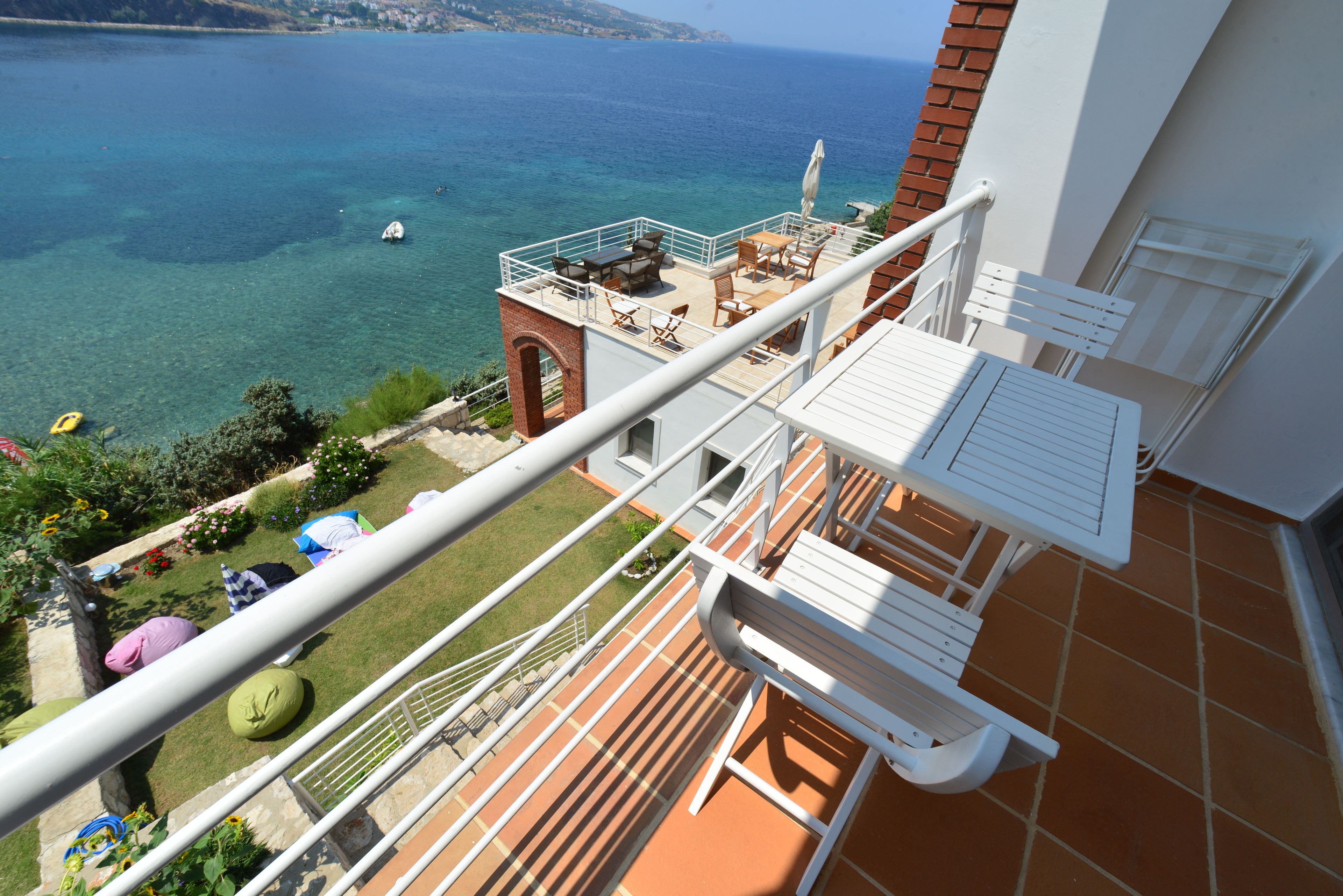 Standard Double Room, Sea View | Balcony view