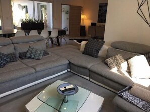 TV, video games, DVD player, books