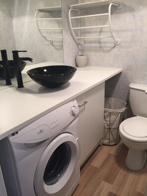 Towels, toilet paper