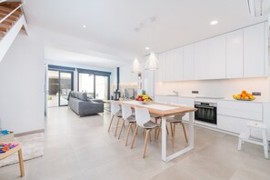 Dining - CA NA FOC - Modern vacation home with private pool in traditional town. Free WiFi (Sa Pobla)