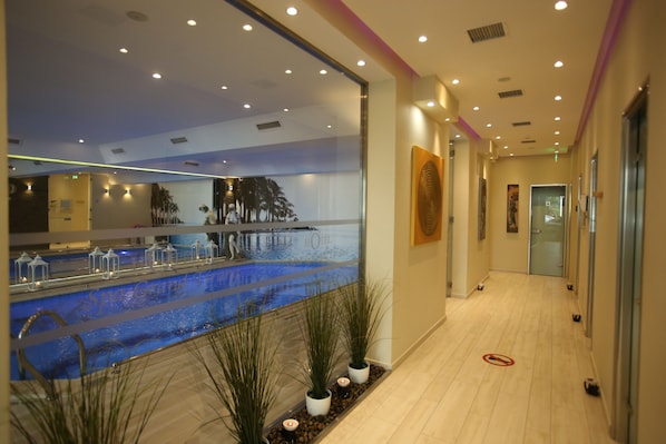 Sauna, poreallas, syväkudoshierontaa, klassista hierontaa