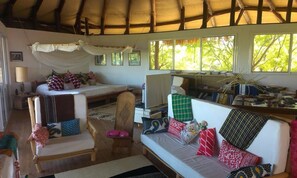 Bungalow Economy, quang cảnh vườn (Bush Home) | Bộ đồ giường cao cấp, minibar, két bảo mật tại phòng 