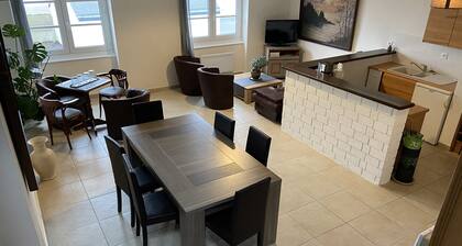 Duplex apartment 200m from the beach and thalassotherapy centre
