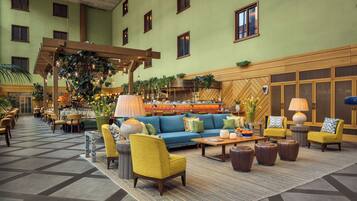 Sitzecke in der Lobby
