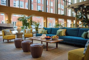 Sala de estar en el lobby