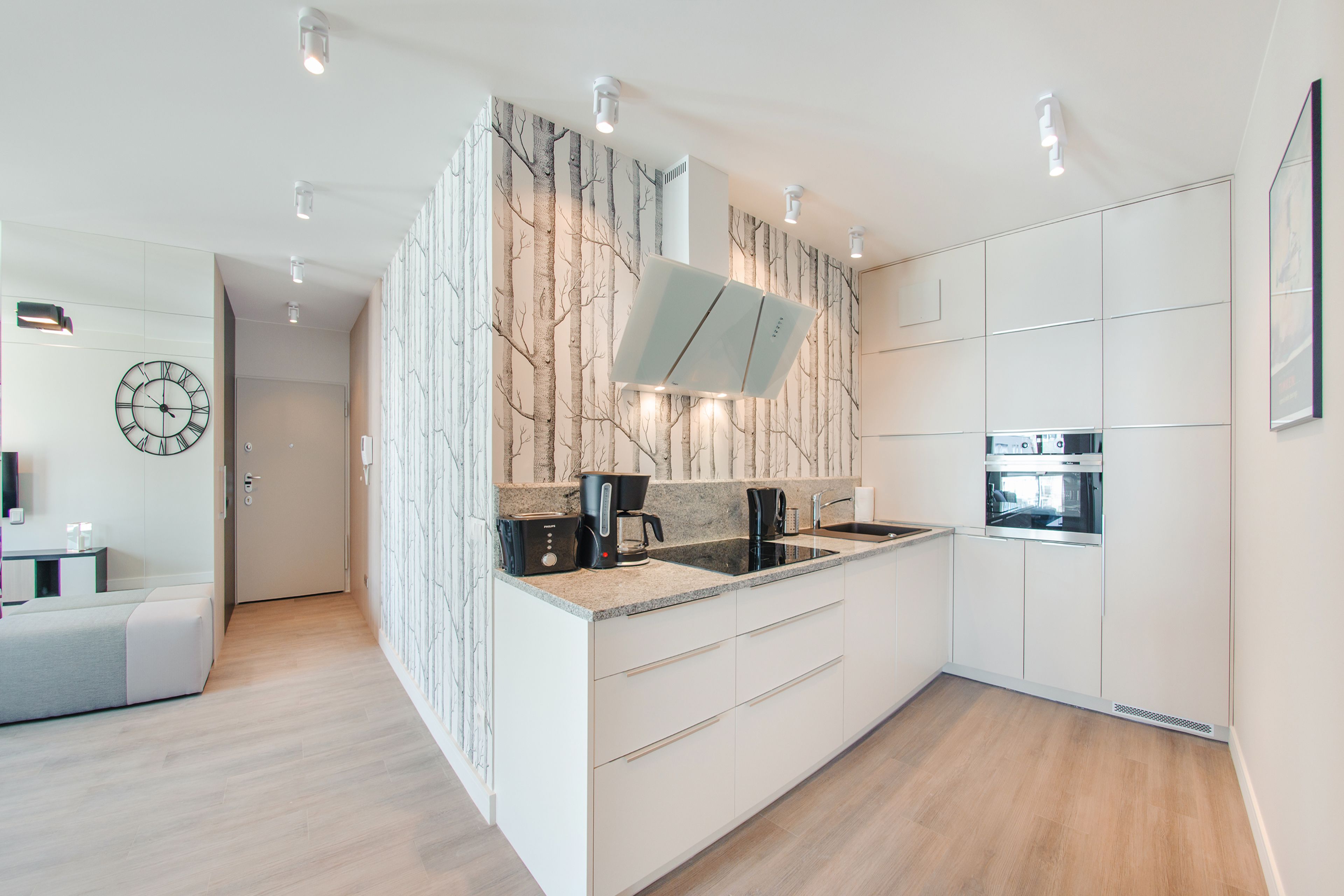 Apartment (157) | Private kitchenette | Fridge, stovetop, electric kettle, cookware/dishes/utensils