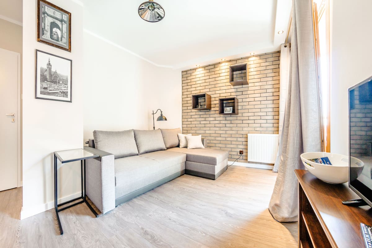 Appartement (219b) | Een laptopwerkplek, een strijkplank/strijkijzer, gratis wifi
