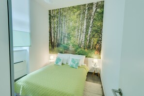 Apartment (Elevated Lounge Area) | 1 bedroom, soundproofing, free WiFi, bed sheets - Apartments Galleria Chill (Rijeka)